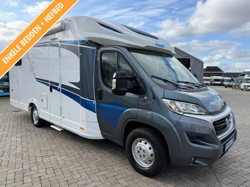 Lits simples Knaus L!ve Wave 700 MEG Lit relevable