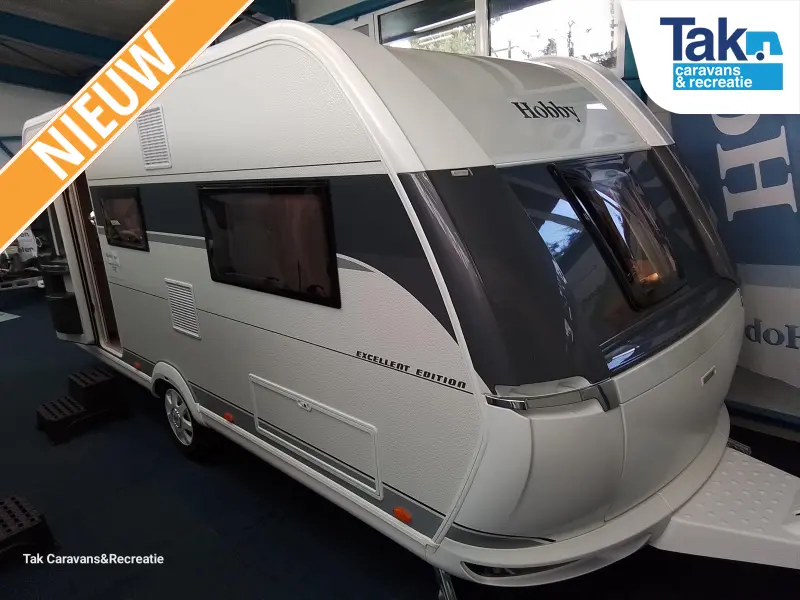 Kompakter Wohnwagen Hobby De Luxe 400 SFE