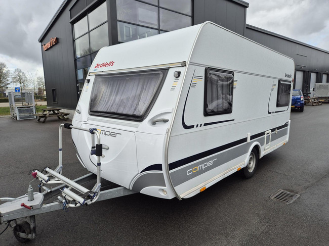 Dethleffs 430 DB Vast bed, mover, Voortent met aanbouw Bovag foto: 1