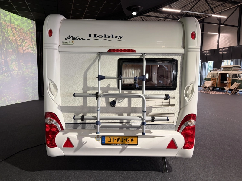 Hobby De Luxe 350 TB auvent / porte-v&eacute;los photo : 4