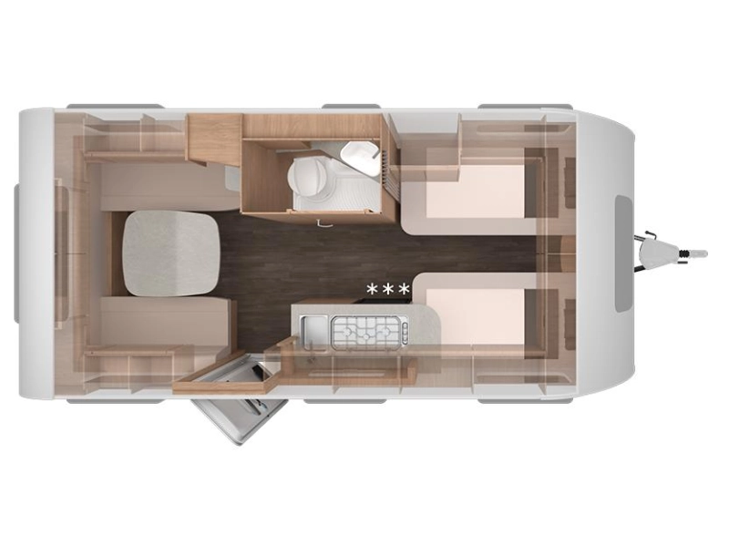 Knaus Sport 460 EU 1800KG + Enkele bedden  foto: 15