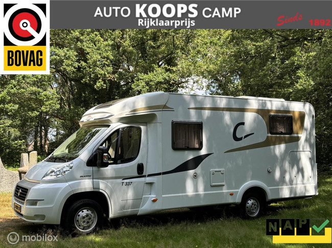 Carado / Hymer T 337 Fiat 2.3 131hp Euro 5 | Single beds | Shower/toilet | Garage | Inverter 1500w | solar panels | 720 kg payload | 6.9m L