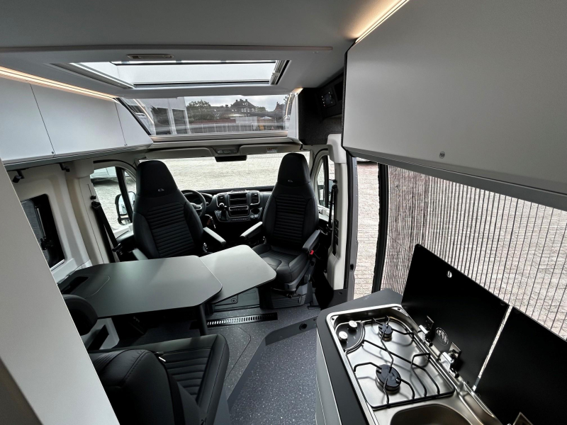 Adria Twin Supreme 640 SLB Bekleding Leer  foto: 8