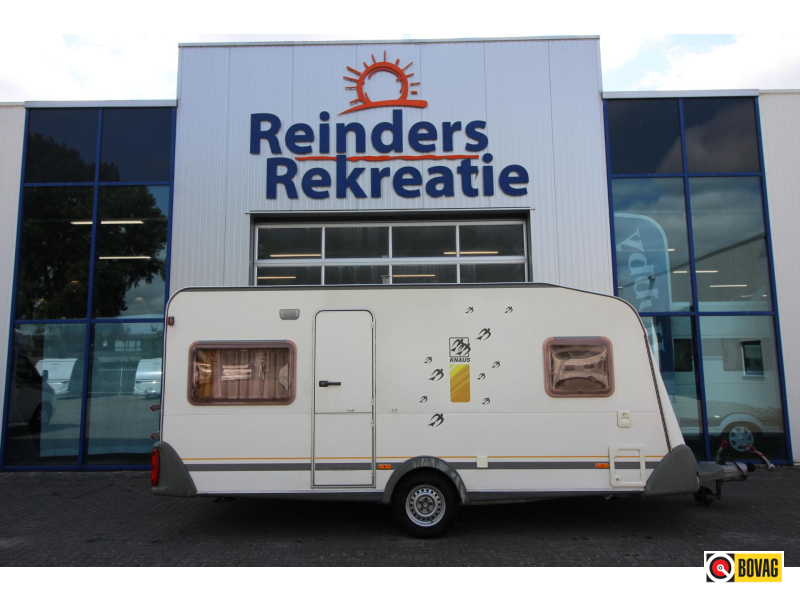 Knaus Sudwind 450 TUF Voortent, Fietsenrek,