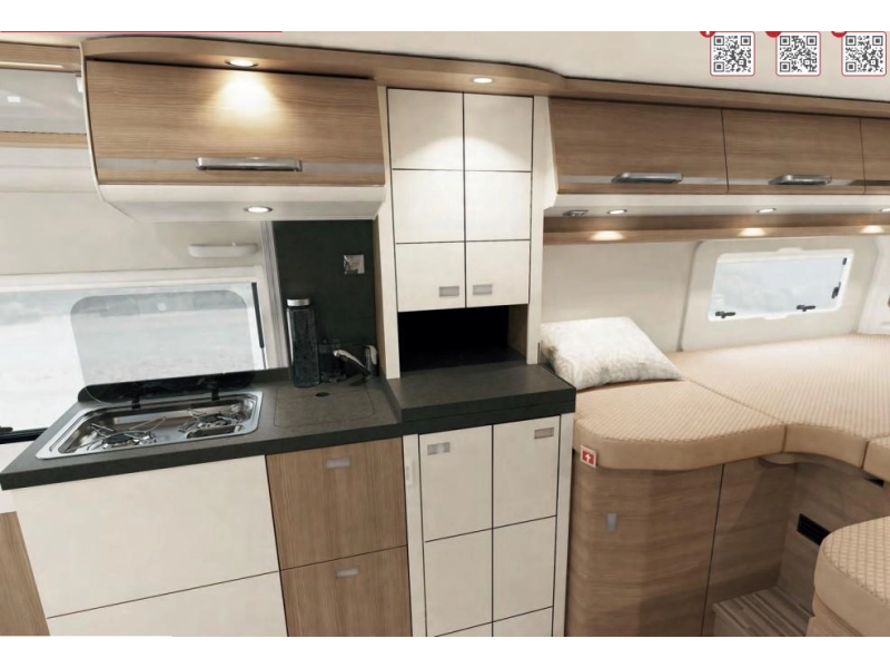 Malibu Van Two Rooms 640 Single bed, automatic photo: 4