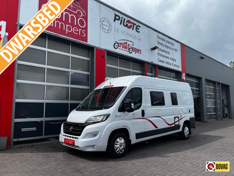 Challenger Vany 114 V Buscamper Cama Transversal foto: 0