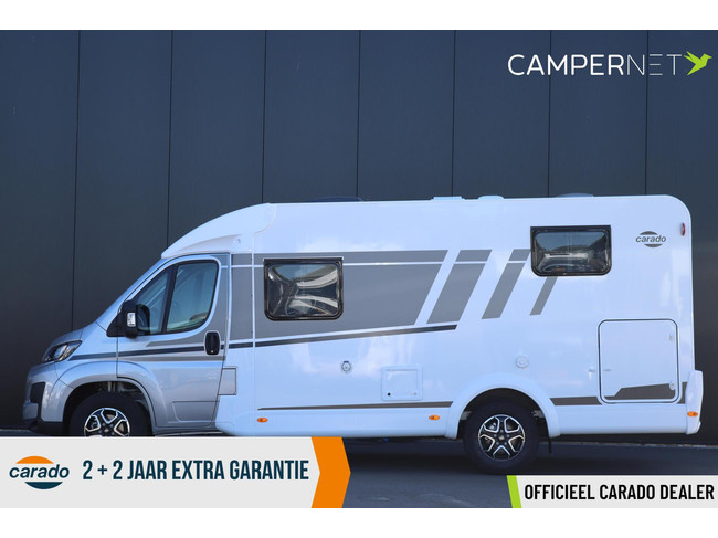 Carado V337 Fiat 140pk Automaat | Pro + Pakket | Compact model | Lengtebedden | Nieuw uit voorraad leverbaar | foto: 2