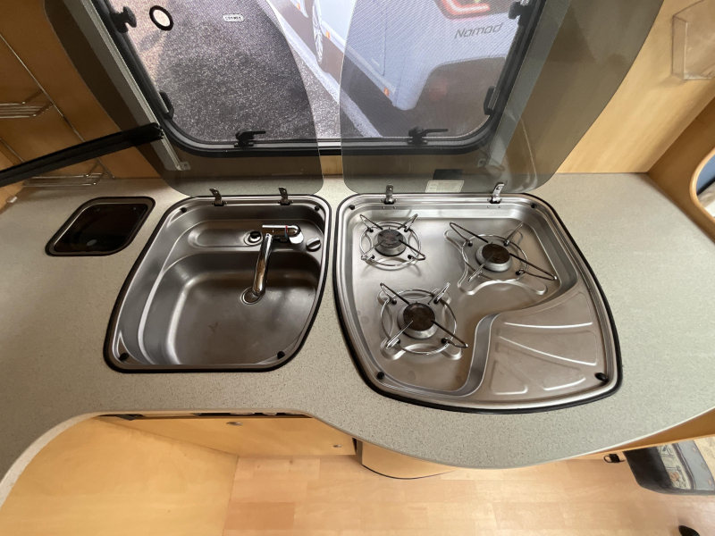 Dethleffs Camper 510 DB MOVER-VOORTENT-FIETSENDR 