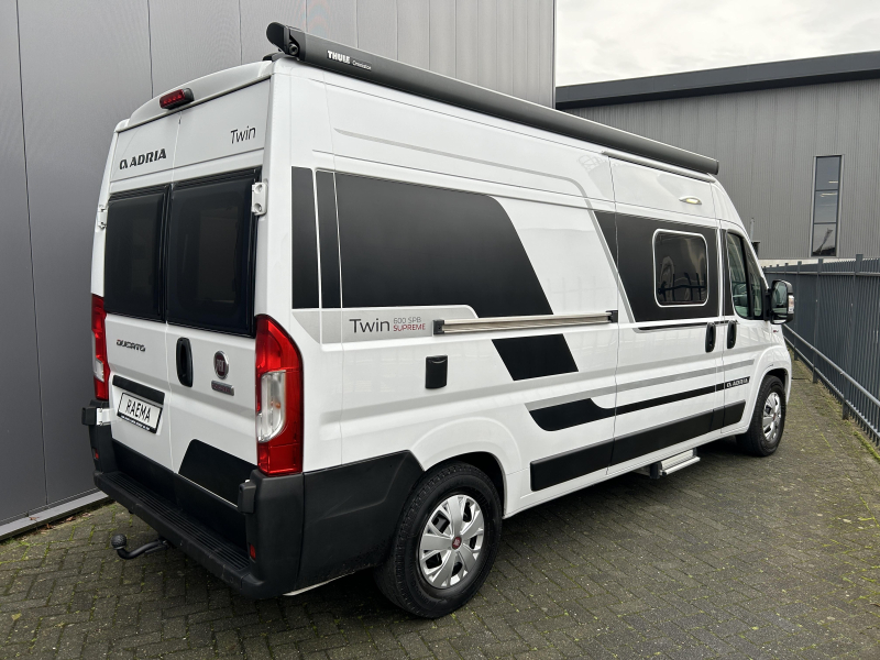 Adria Twin Supreme 600 SPB Tow bar, awning, camera photo: 2