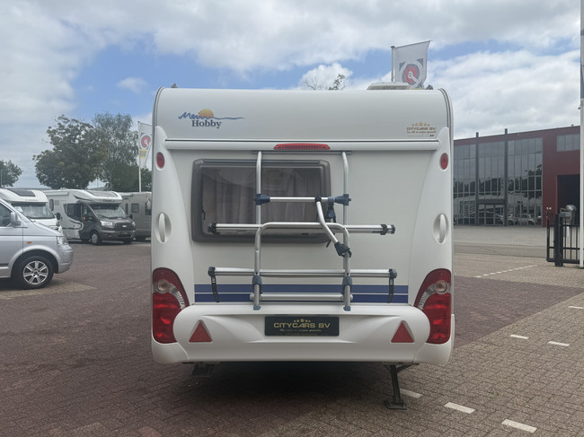 Hobby de luxe 400 SF cama transversal 4 plazas avance mover mosquitera estufa truma inodoro foto: 3