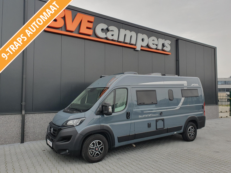 Pössl Summit Shine 600 L Lengtebed 6m. 