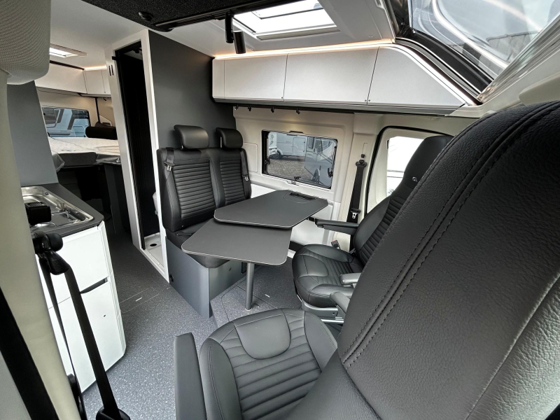 Adria Twin Supreme 640 SLB Bekleding Leer  foto: 7