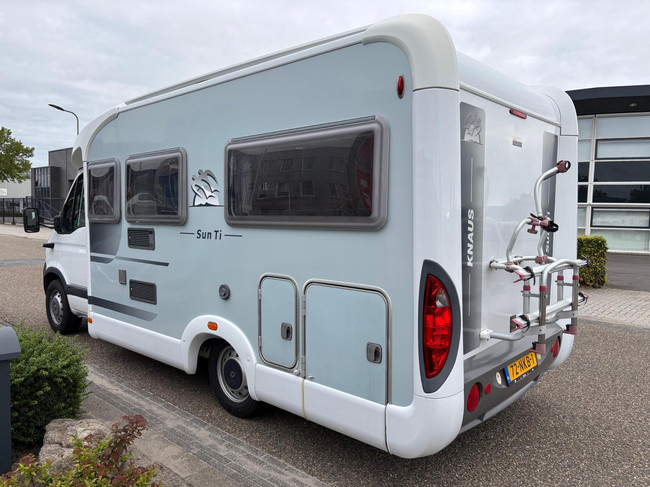 Knaus Sun Ti Renault Master 2.5 dCi | Camper | Cassetteluifel | Fietsendrager achter | Elektrische ramen voor | NAVI  | PANO | Auto airco foto: 1