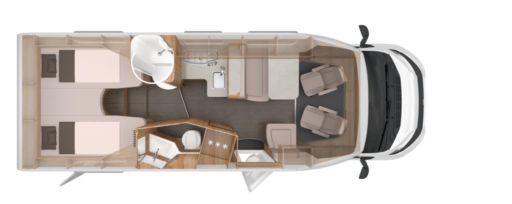 Knaus Sky TI 700 MEG, Enkele bedden 150 pk foto: 29