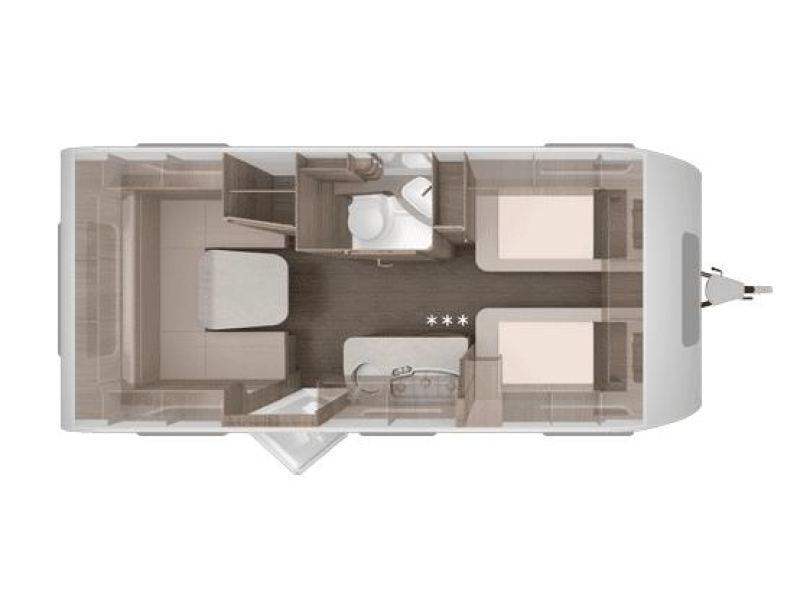 Knaus Sport 500 EU enkele bedden | A69  foto: 16