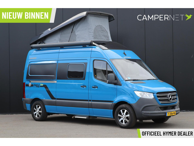 Hymer Free S 600 Blue Evolution 170pk Automaat | Hefdak | 5.93m | Adaptive Cruise | Bearlock | Zonnepanelen | Luifel | Lichtmetalen ve foto: 0