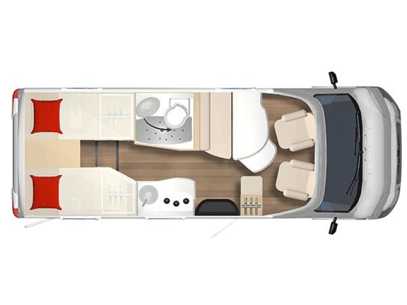 Bürstner Travel Van T 620 G HL 140PK-AUTOMAAT ACTIEMODEL  foto: 22