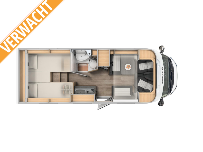 Sunlight V67S Adventure - €1400 korting! 