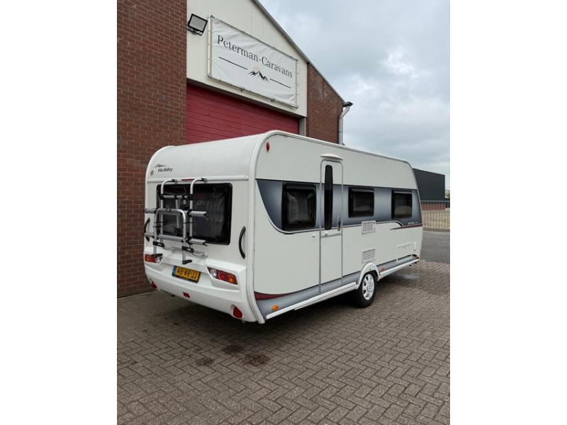 Hobby On Tour 470 UL Voortent Fietsendrager  foto: 2