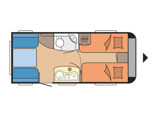 Hobby On Tour 460 DL foto: 1