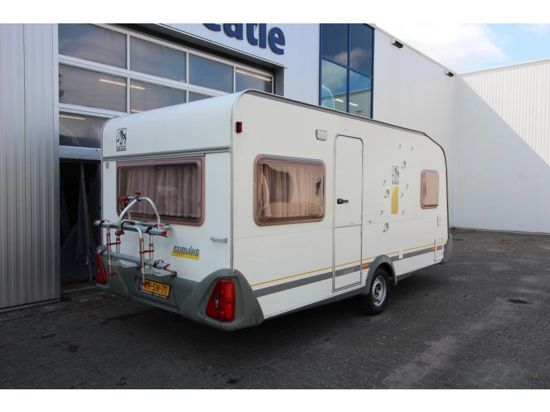 Knaus Sudwind 450 TUF Voortent, Fietsenrek,  foto: 1