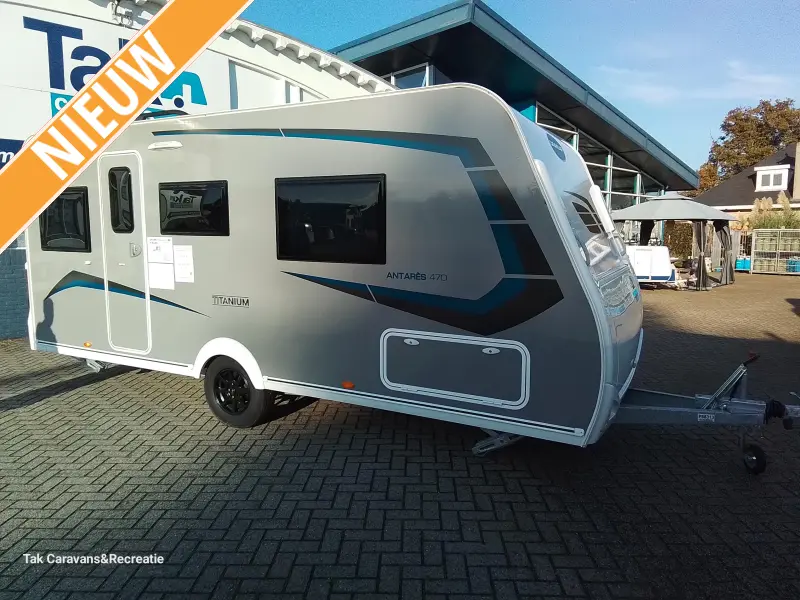 Caravelair Antares Style 460 Queensbed, middle bed