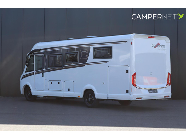 Carthago C-Tourer I 150 QB 170pk Automaat | Zo goed als nieuw | Queensbed | Gescheiden douche | Dubbele bodem | Hefbed | Luxe | LED kopla foto: 1