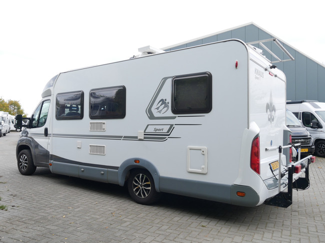 Knaus 650 MF SportTI, Fransbed, Garage, Memo Fietsenrek foto: 22