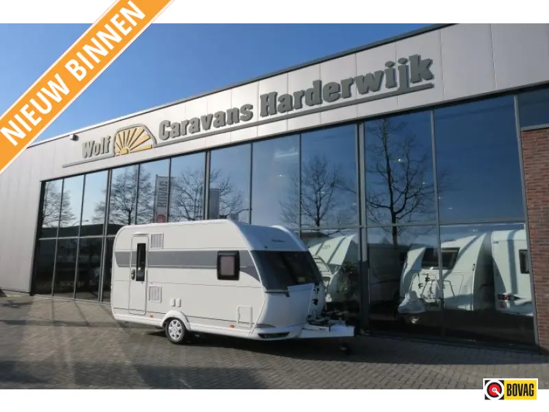 Hobby De luxe Easy 450 UF 4 pers. - Awning