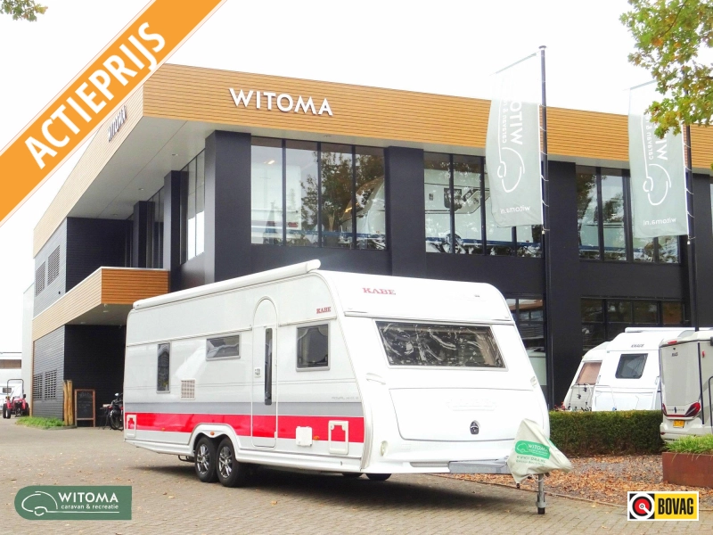 Kabe Royal 740 GXL Super compl. btw caravan