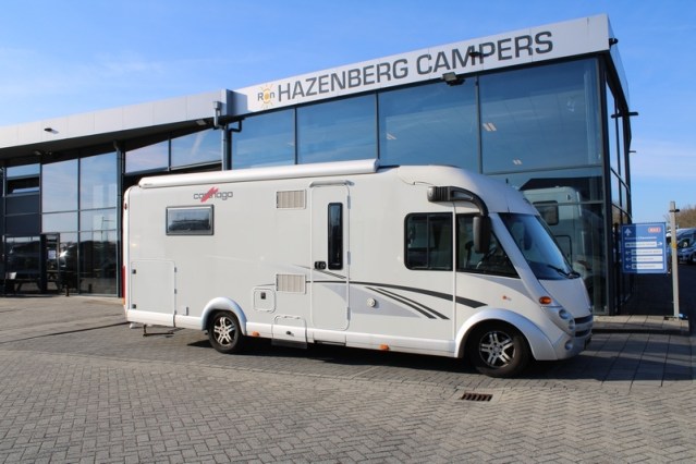 Carthago Chic C Line I 5.0 1e eigenaar Fiat 3.0 liter 160 pk 4250 kg chassis enkele bedden 5 zitplaatsen (122