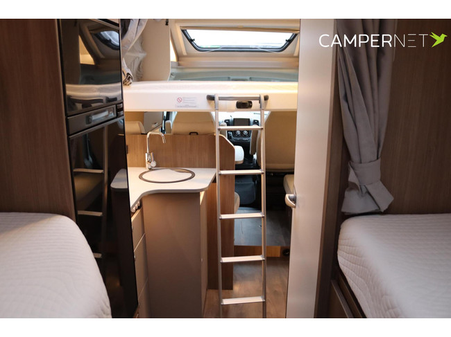 Carado T448 Pro+ 140 PS Fiat | 1. Besitzer | Original NL | L&auml;ngsbetten | Hubbett | Ger&auml;umige Aufteilung | Bearlock | Lift Fahrradtr&auml;ger | Foto: 20