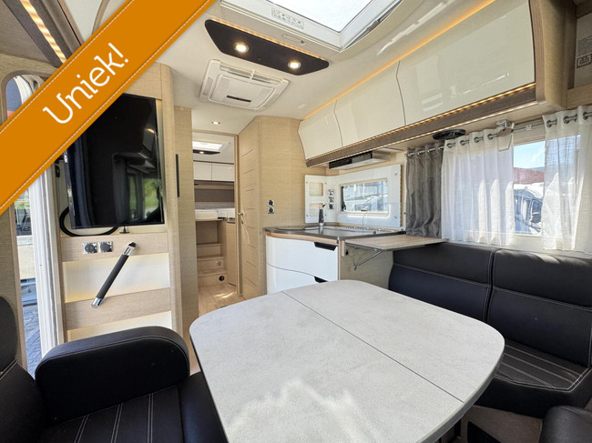 RAPIDO M66 Automaat Enkele Bedden Levelsysteem 2x Airco foto: 11