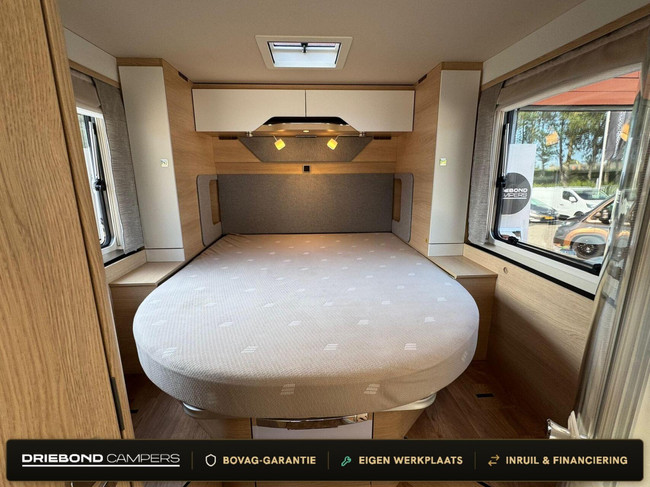 Hymer BML-I 790 Masterline Queensbed Hefbed Alde EP Level Oven Trekhaak Luifel