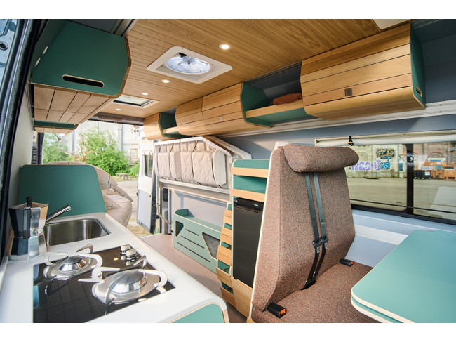 Peugeot Boxer 2.2 BlueHDi 140 L4H2 3.5t VAN-Jorn modulaire buscamper, ready to ride foto: 15