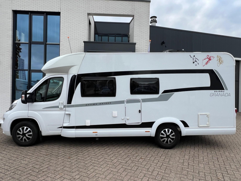 Hobby Optima Ontour 65 HFL fransbed, airco, hefbed  foto: 5