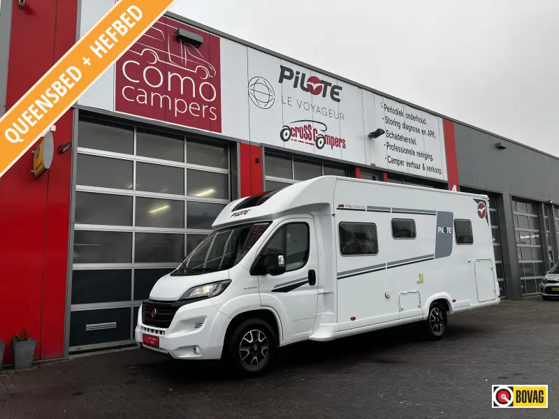 Pilote P 746 C 2e Eig, Queensbed+Hefbed 