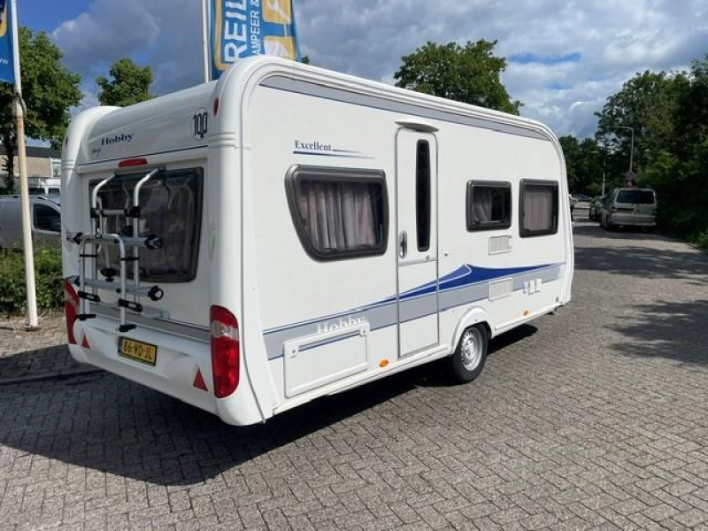 Hobby Excellent 455 UF Thule fietsendragers  foto: 1