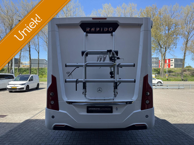 RAPIDO M66 Automaat Enkele Bedden Levelsysteem 2x Airco foto: 9