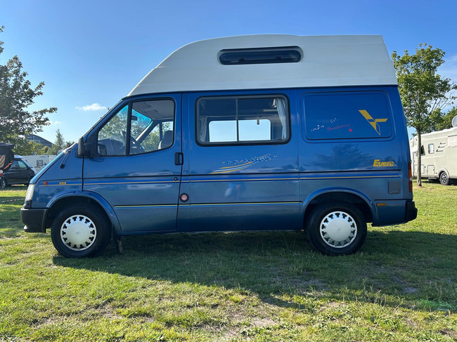 Ford TRANSIT 80D ORINELE FABRIEKS BUSCAMPER 4 SLAAP PLAATSEN | Trekhaak | Luifel | Omvormer foto: 8