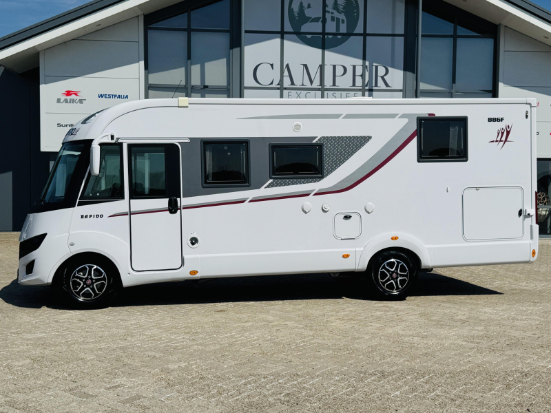 Rapido I 886 F Automaat Queensbed Hefbed  foto: 8