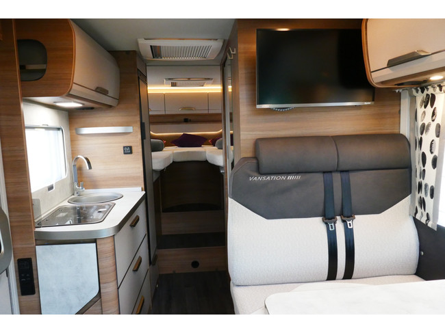 Knaus VAN Ti Vansation 650 MEG 140 PS Euro 6 Fiat Ducato **Einzelbetten/Satelliten-TV/Navi/Kamera/Nur 15.360 km/1. Besitzer/Wie neu Foto: 9
