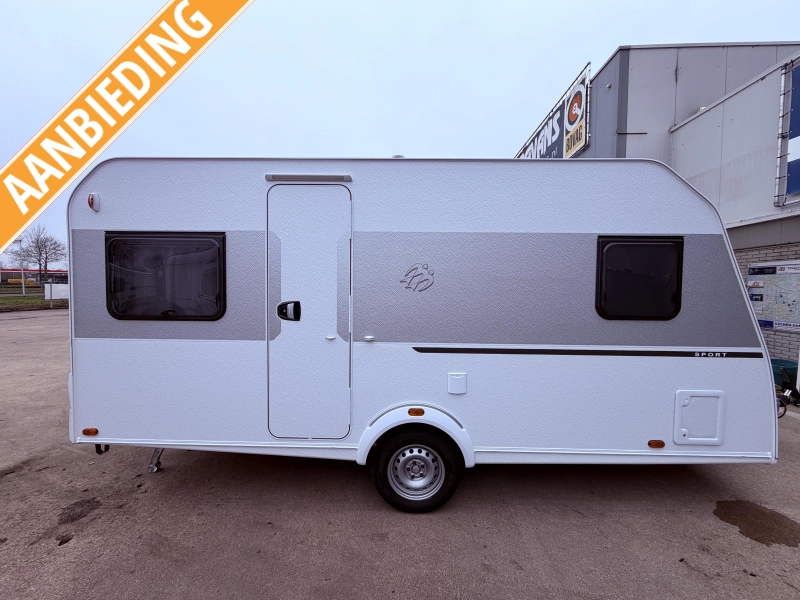 Knaus Sport 450 FU +mover+luifel+fietsendrag 