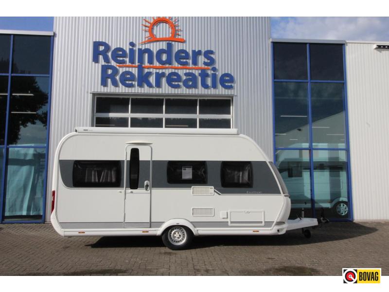 Hobby Excellent 455 UF Thule 6300 Airco Voortent  hoofdfoto: 1