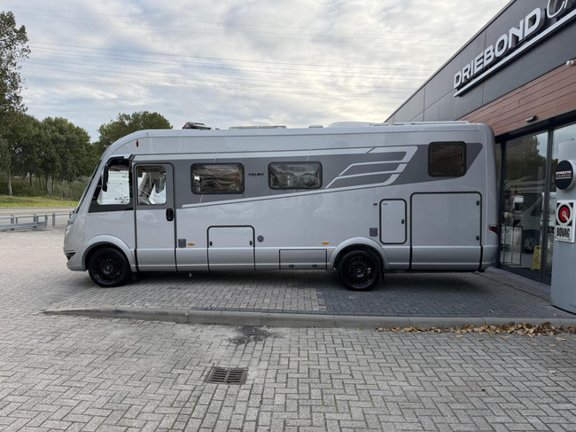 Hymer B704 SL Palmo Enkele Bedden Hefbed Zonnepanelen Omvormer foto: 5