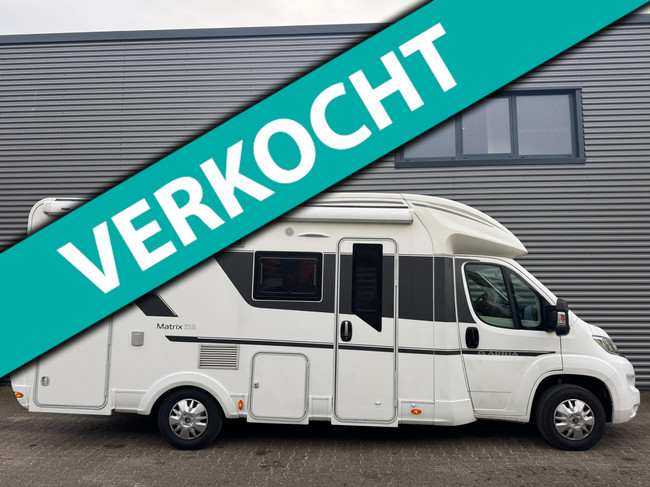 Adria Matrix 600 SL 36.982km 1e eigenaar 140PK Enkele bedden Elektrisch hefbed Zeer goed onderhouden