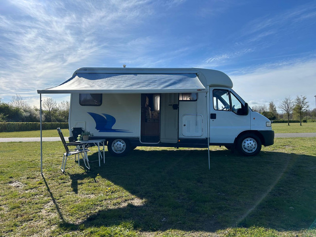 Fiat Fiat Ducato 1.9 TD/ Half intergraal / Elnagh 6 M / Fransbed /Camera foto: 7