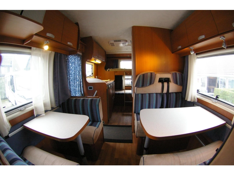 Elnagh Baron 47 D Dwars stapelbed, 2x airco  foto: 6