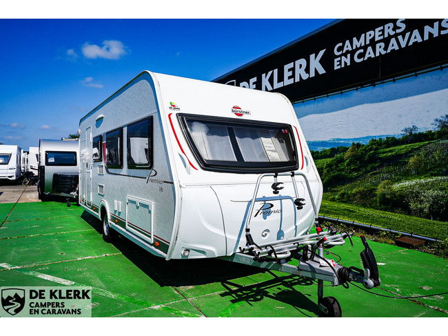 Bürstner PREMIO LIFE 490 TK Stapelbed vastbed foto: 2