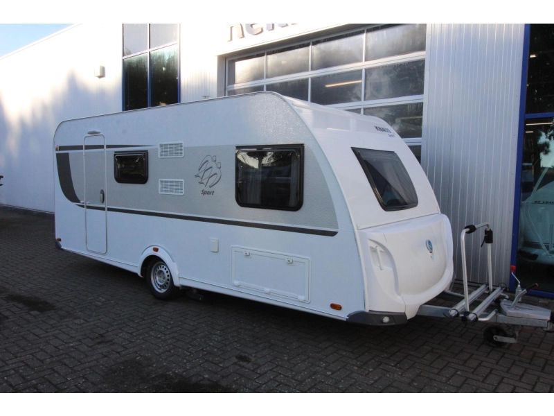 Knaus Sport 500 QDK Mover Voortent Fietsenrek  foto: 2